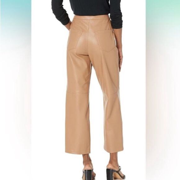 #140 BLANK NYC High Waist Cropped Vegan Leather pants - Picture 2 of 11